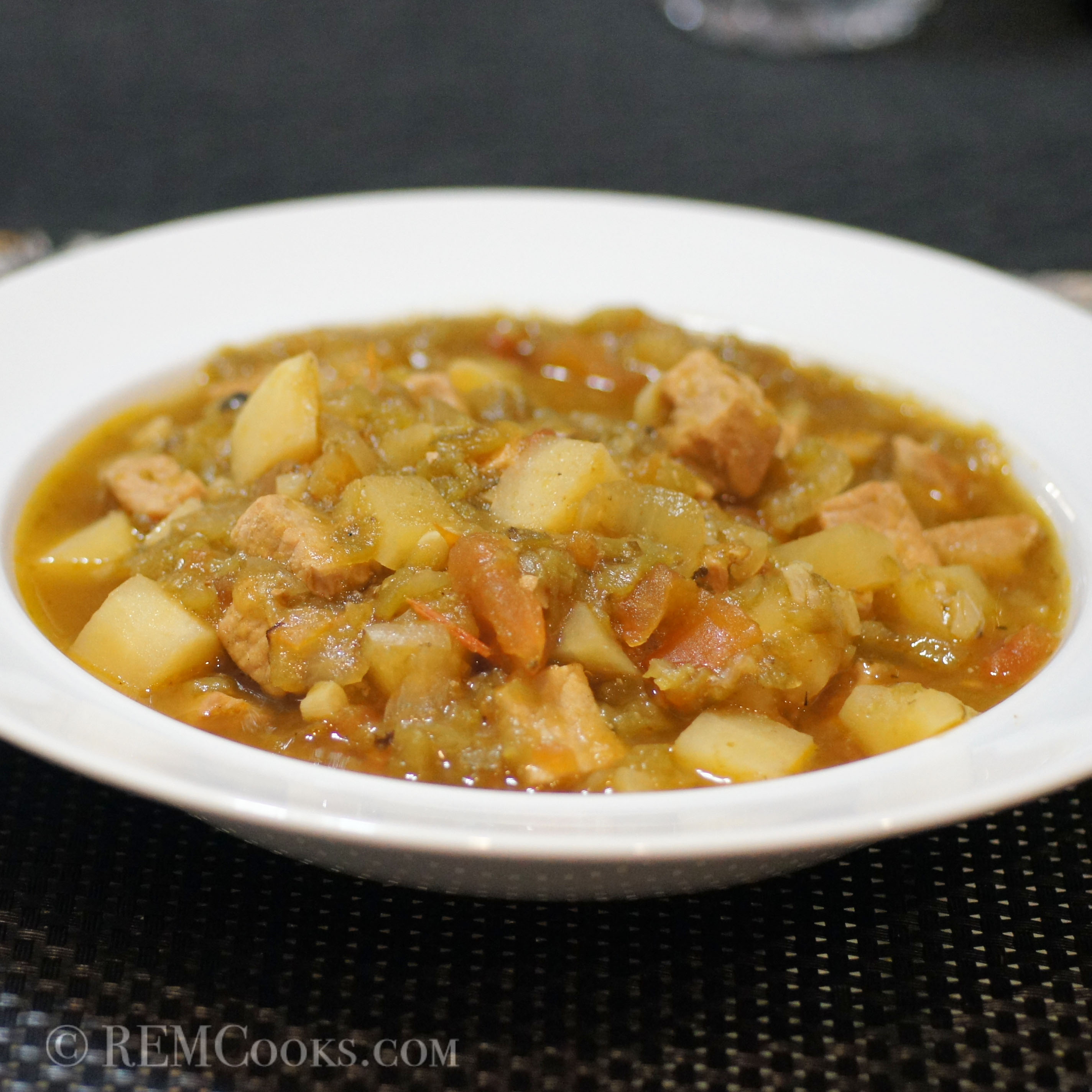 New Mexico Green Chile Stew Remcooks